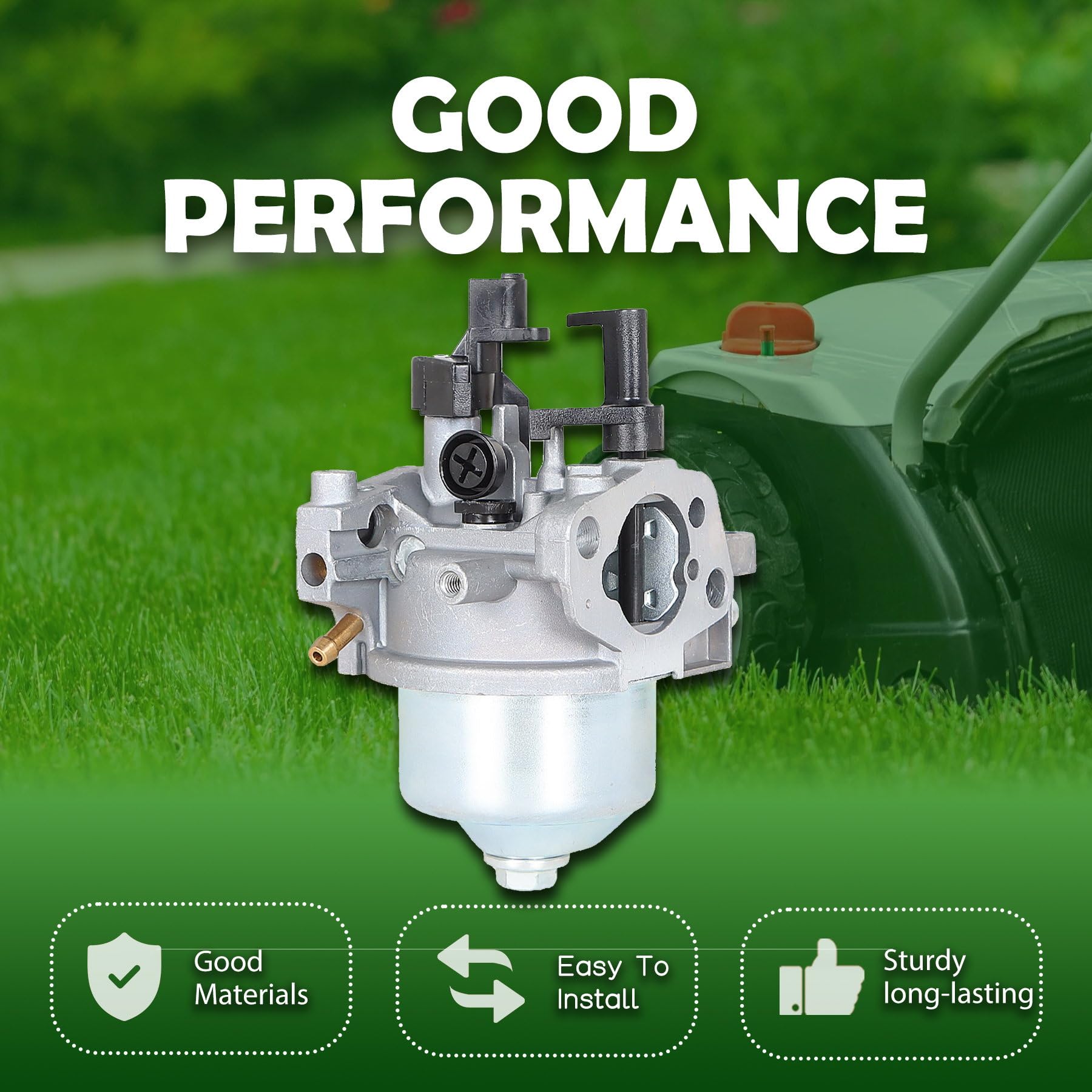 ALL-CARB Repuesto de carburador para cortacésped Toro Recycler modelo 20370 de 149 cc para motor Kohler 6.75