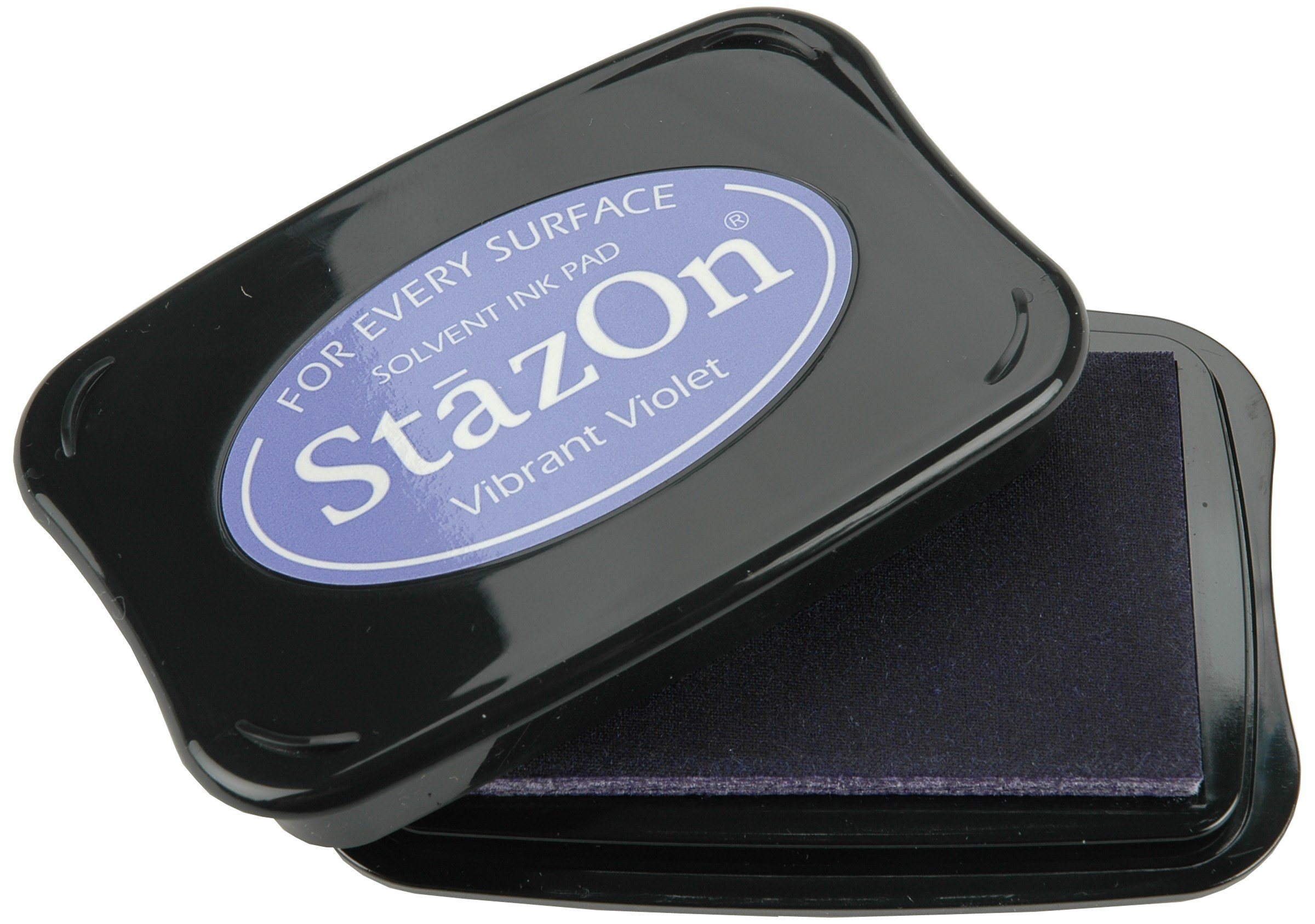 Tsukineko Violet Stazon Color Ink Pad Color: Vibrant By