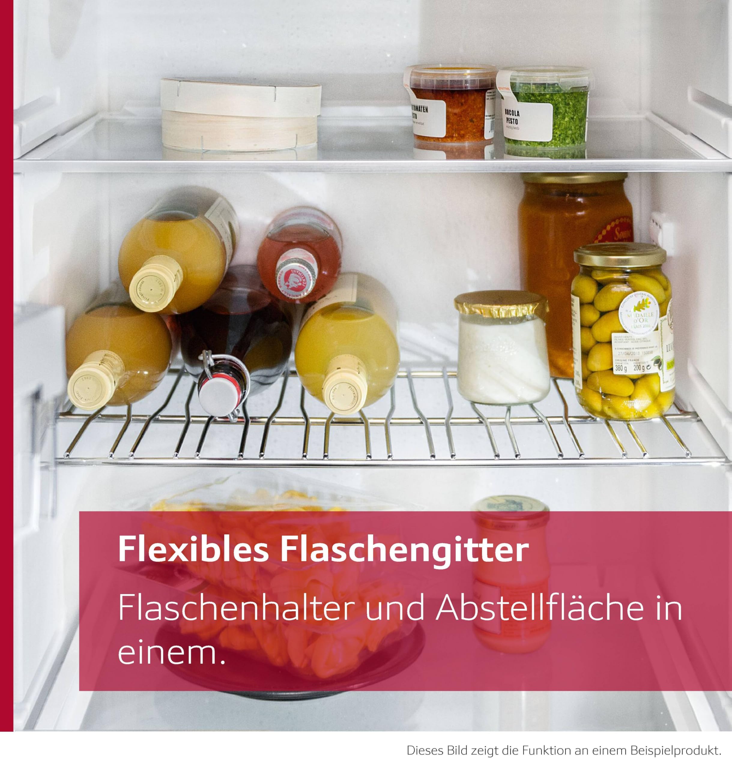NEFF KI1412FE0, N 50, Einbaukühlschrank, 122,5x56 cm, Kühlen 204 l, 35dB, LED Beleuchtung, Sicherheitsglas, Flachscharnier, 1 Fresh Safe Schublade, Made in Germany | Made in Germany, 204 L Kapazität, Fresh Safe Schublade hält Gemüse frisch, gleichmäßige K