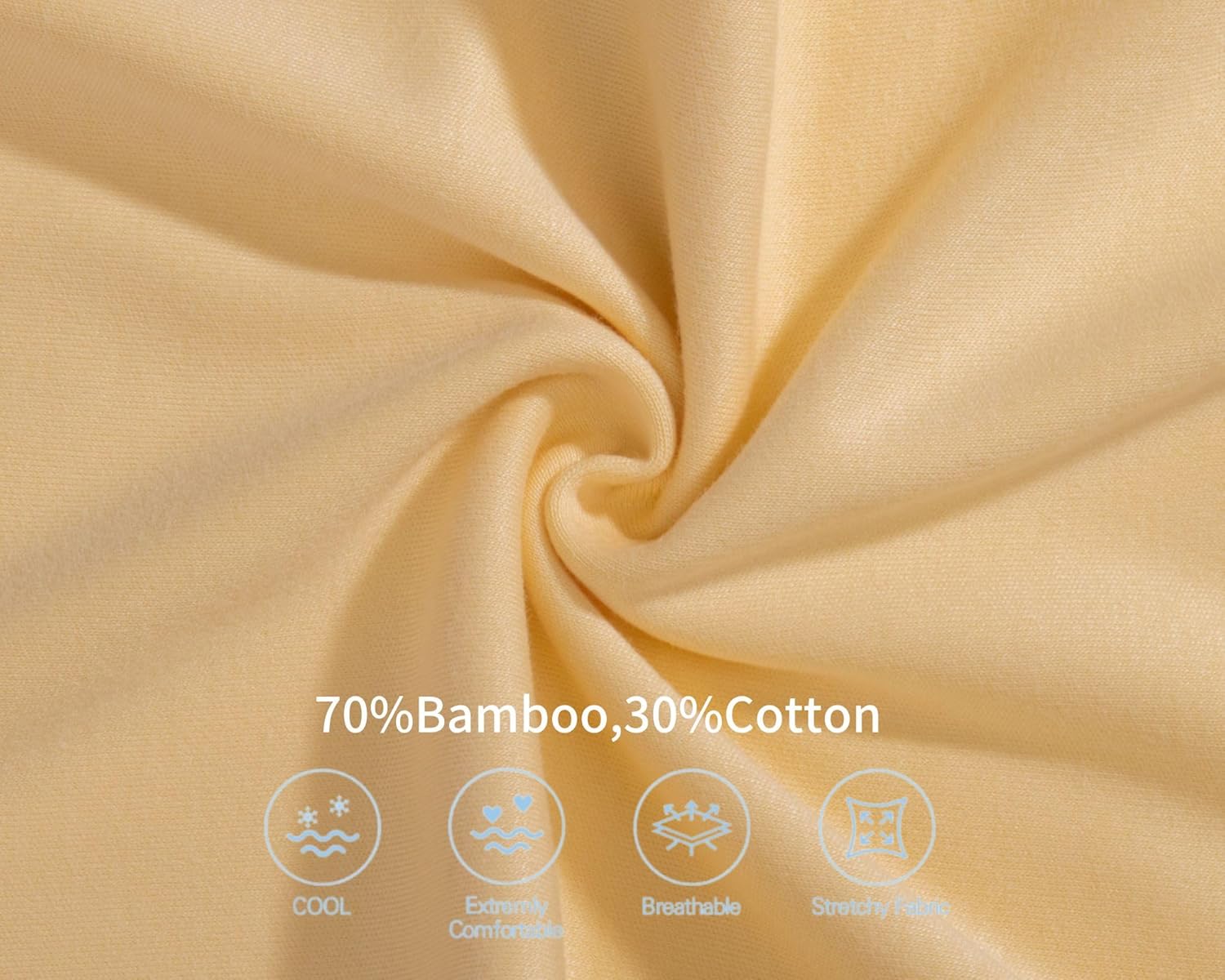 GUISBY Bodysuit for Baby, Rayon Long Sleeve Bodysuits for Boy Girl 0-24 Months - Image 5