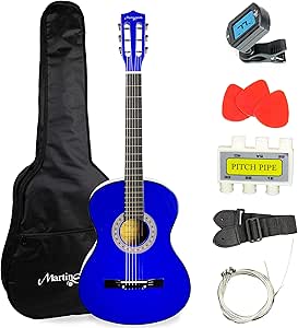 Martin Smith Acoustic Guitar Kit with Gig Bag, Plectrums & Accessories