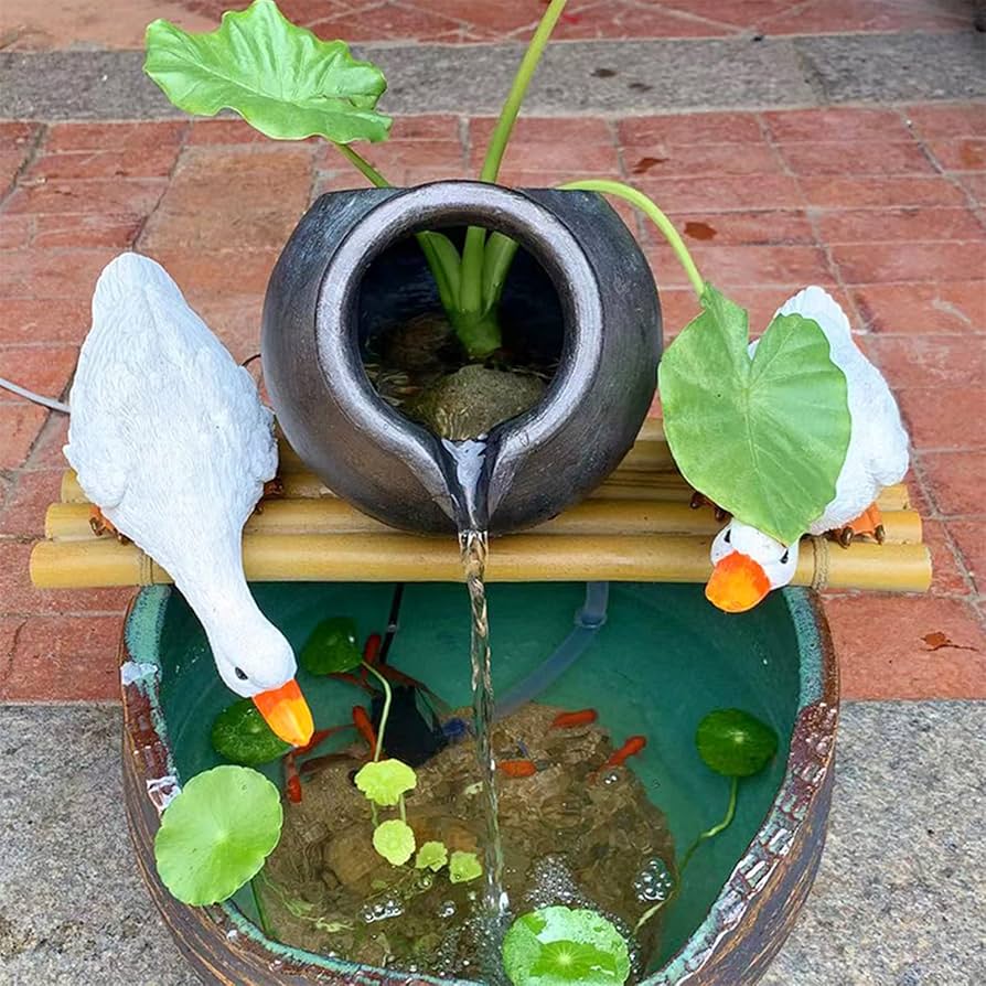 2ピース セラミックベース水槽エミュレーションウォータープラント