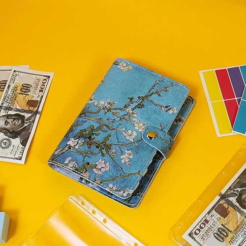 Miniatura 8 de LIZIMANDU Sobres de efectivo para presupuestos, carpeta de presupuesto con 12 planificadores de presupuesto con sobres de efectivo, organizador de