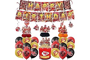 Chiefs Soccer Birthday Party Supplies