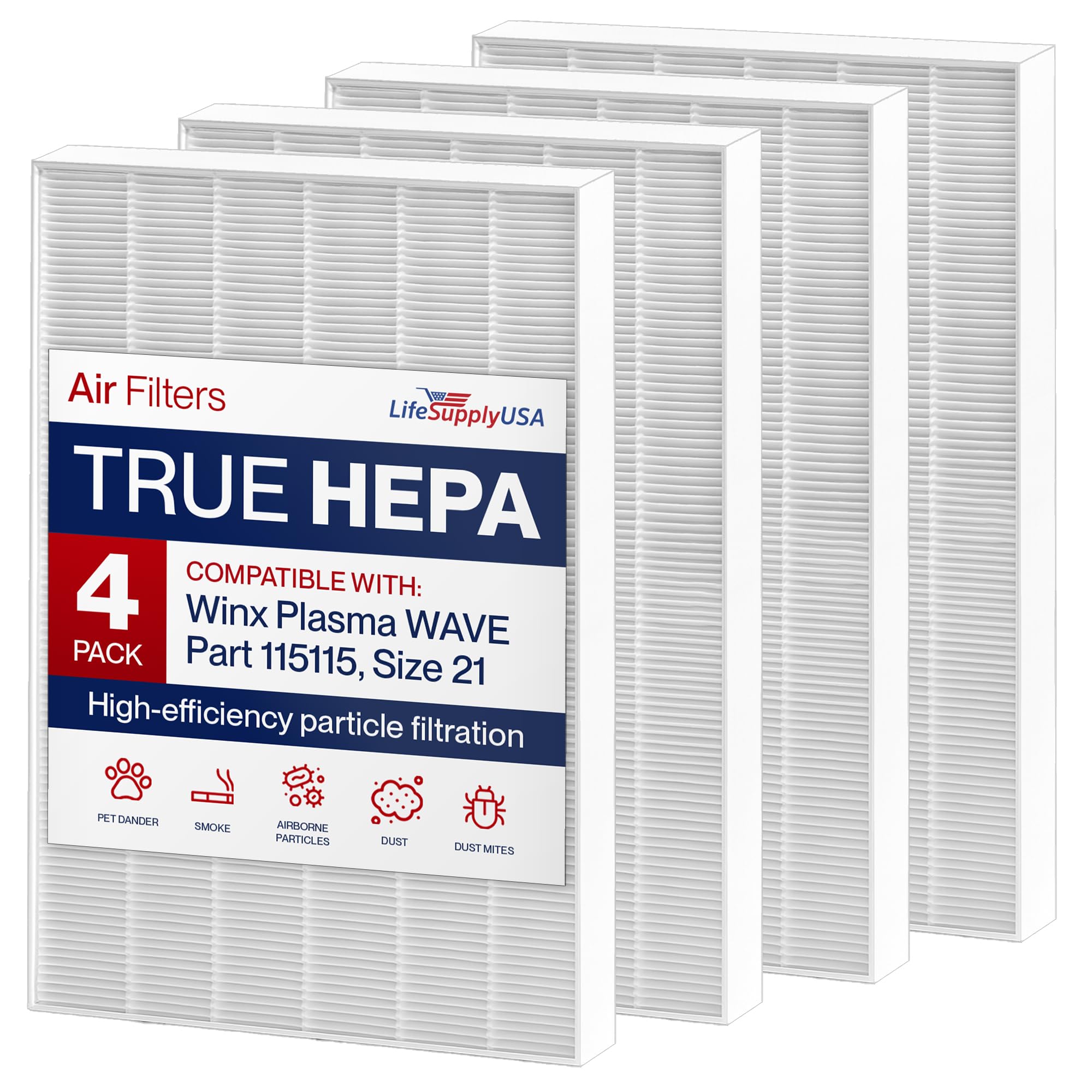 Amazon.com: 115115 4 HEPA Filter A Replacement for C535, 5300
