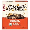 CLIF Nut Butter Bar - Chocolate Peanut Butter - Filled Energy Bars - Non-GMO - USDA Organic - Plant-Based - Low Glycemic - 1.76 oz. (5 Pack)