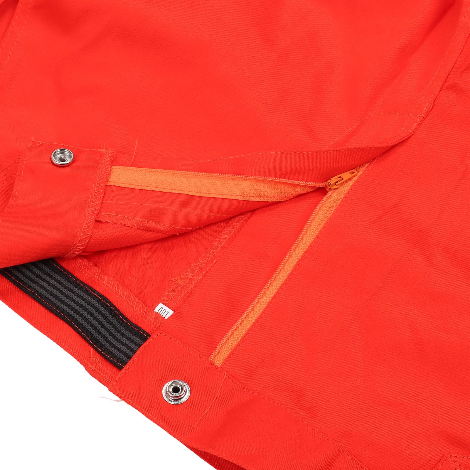 Traje Ignífugo Uniforme de Bombero para Operaciones de Socorro de Emergencia, Hecho de Satén de Algodón Protector con Tiras Reflectantes, Adecuado para Entornos Hostiles