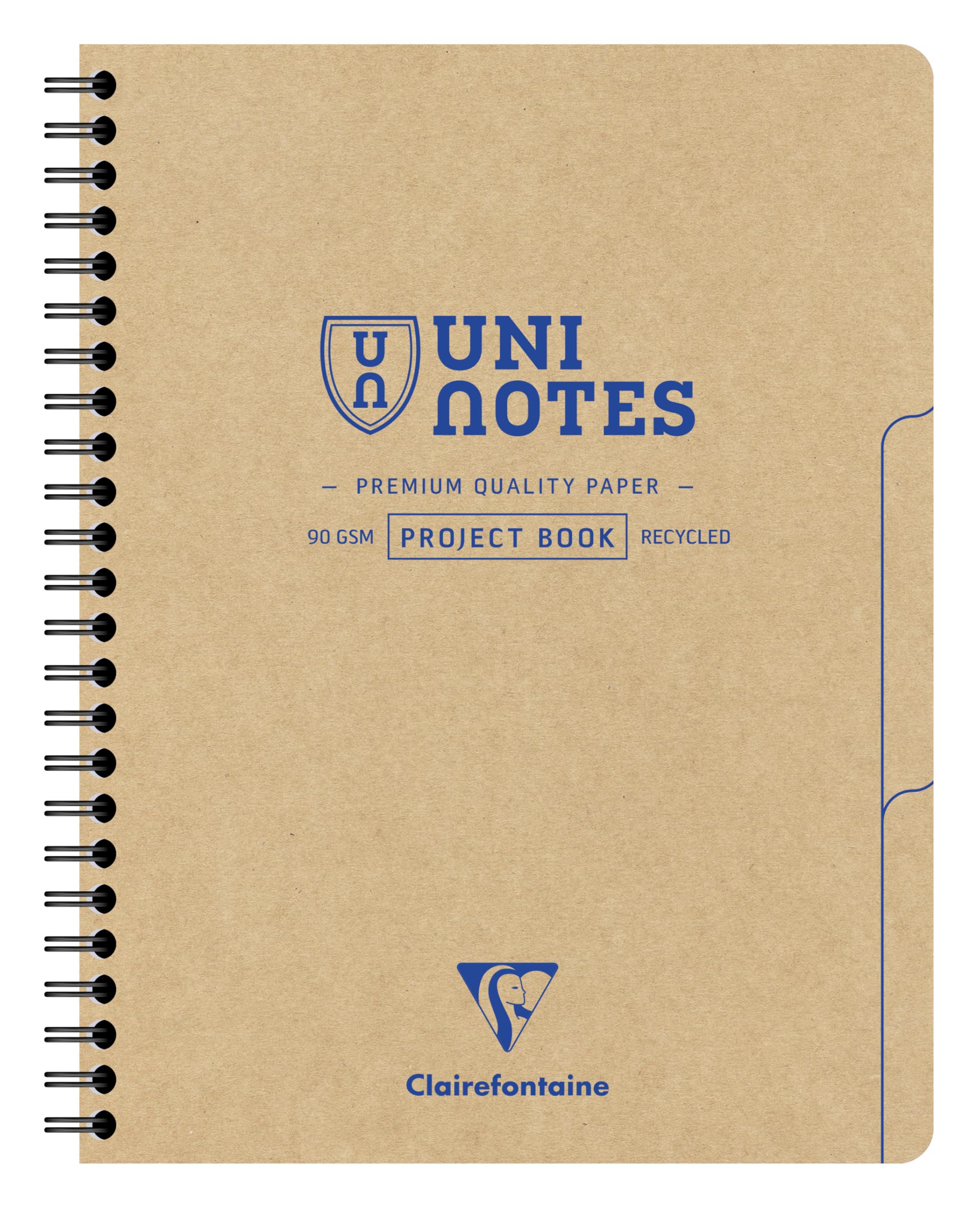 Clairefontaine 9860Cpack 5 Uninotes Project Book A5, 160 stron
