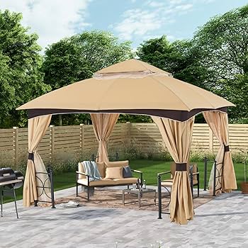 Amazon.com : ABCCANOPY Outdoor Patio Gazebo 10x12 with