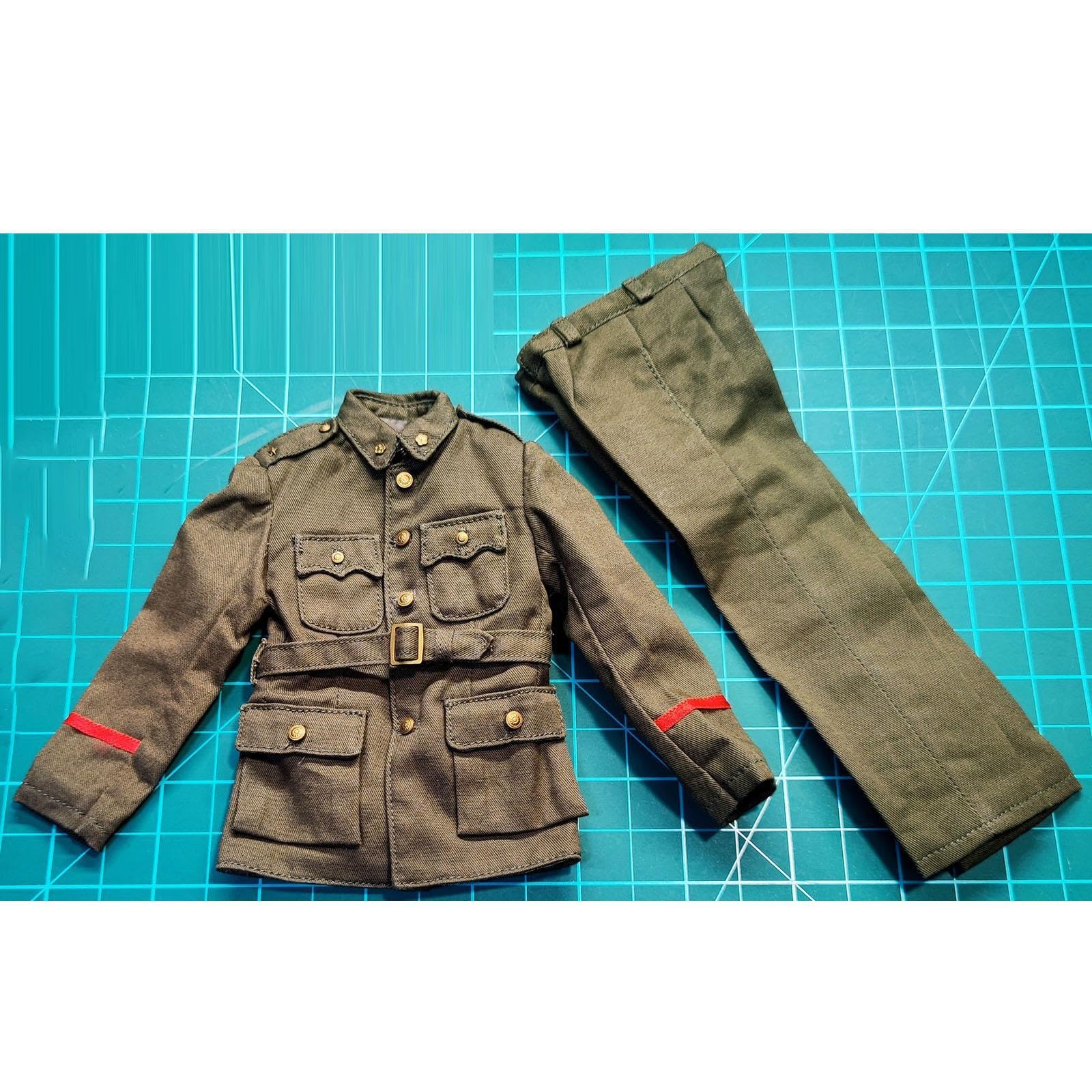 Kleidung für Actionfiguren im Maßstab 1:6 – Puppenkleidung und Spielzeug sind Geschenke für Kinder, die Actionfiguren lieben. Dieses Set aus Mantel und Hose im