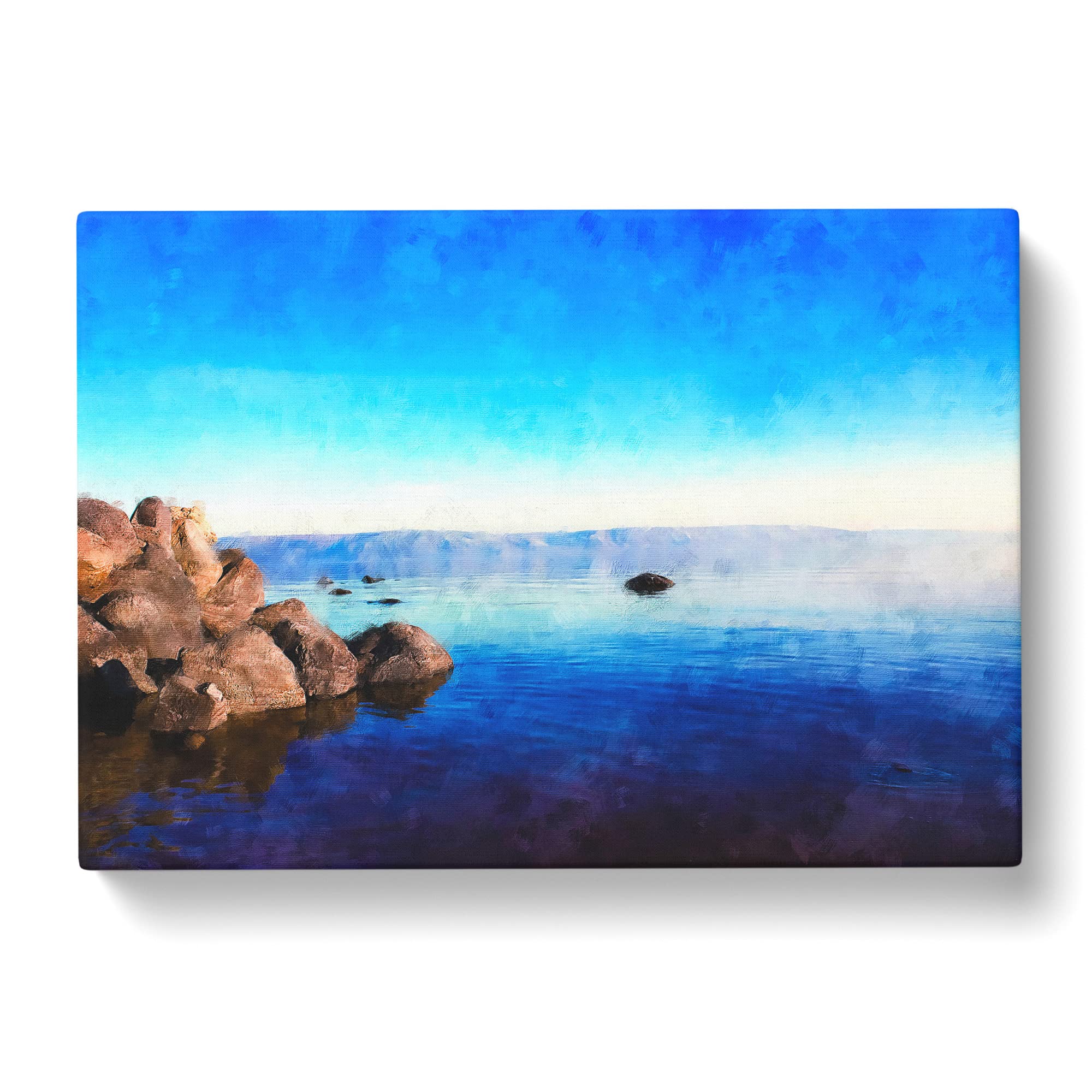Sea Of Galilee In Israel Canvas Print, Mixed, 25L x 50W cm - Image 3