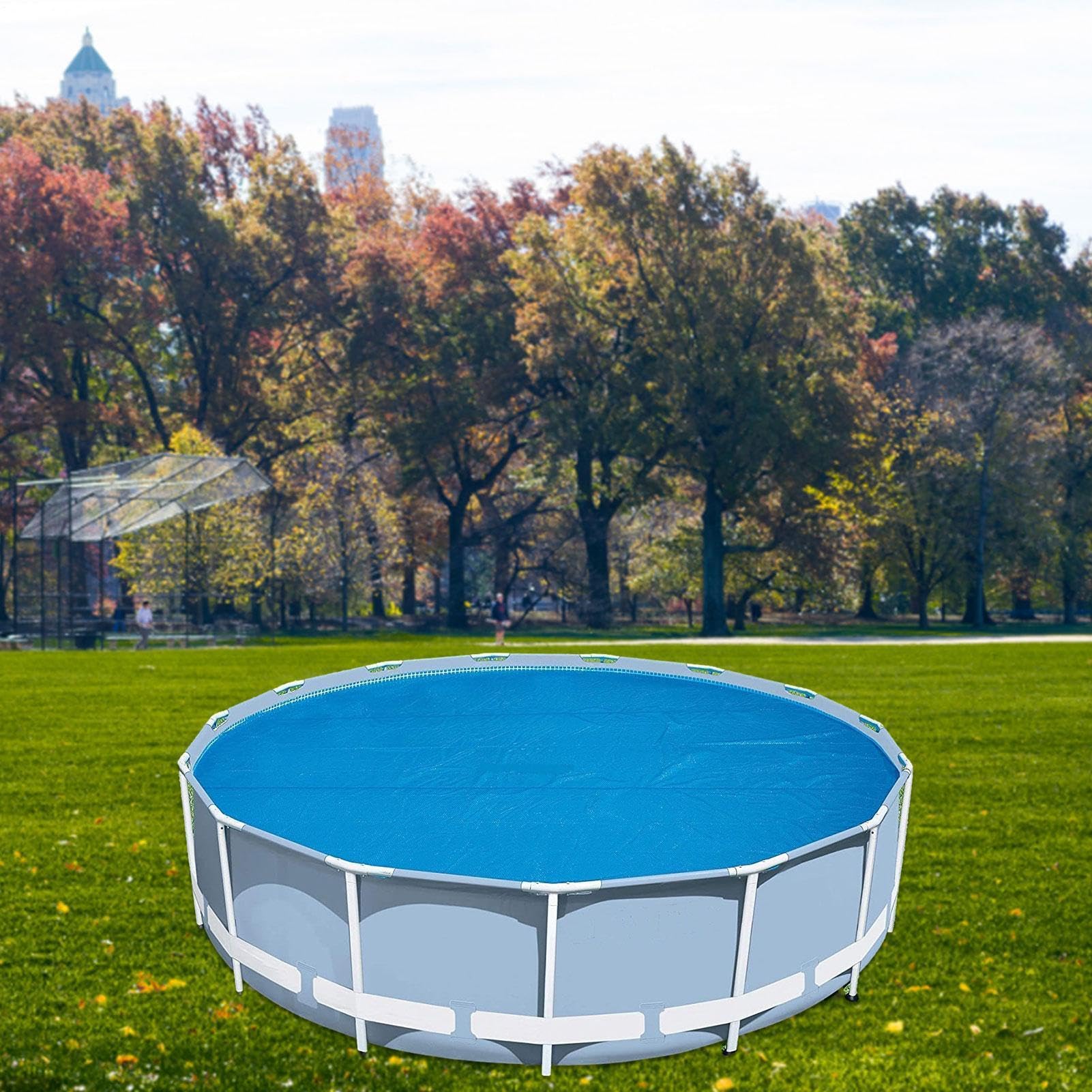 Copertura per piscina | Copertura per vasca idromassaggio Bubbles | in SPA galleggiante a taglio libero, coperta di ritenzione del calore per piscine interrate e fuori terra