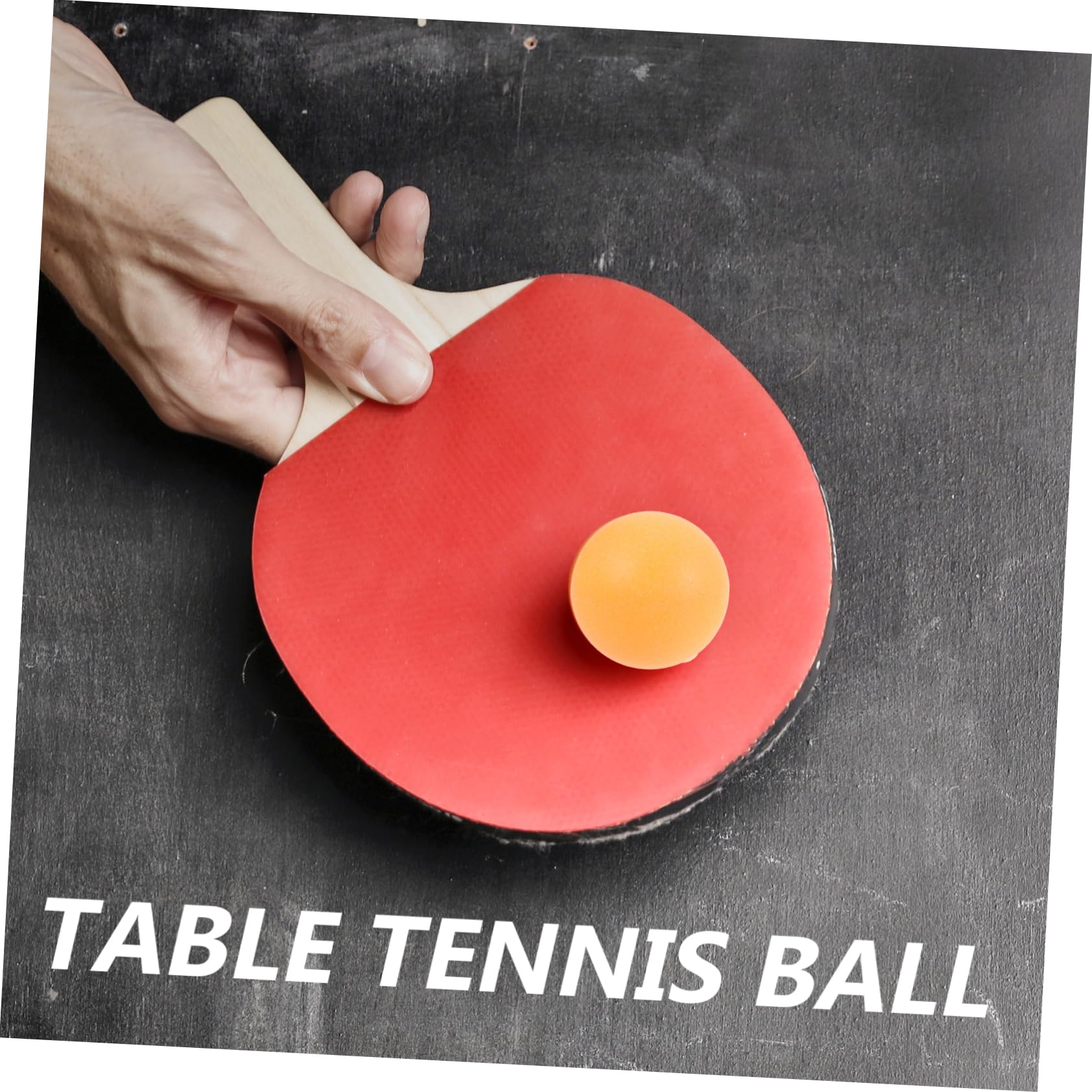 Toyvian Tischtennisbälle Zum Stanzen Pongbälle Indoor Übungspongbälle Tischtennisbälle Hohle Pongbälle Gestanzte Pongbälle Große Praktische Pongbälle Kieselgel