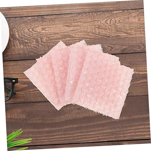 Miniatura 8 de MAGICLULU Doble pared por 60 bolsas de envoltura en forma de corazón para envío de correo y protección