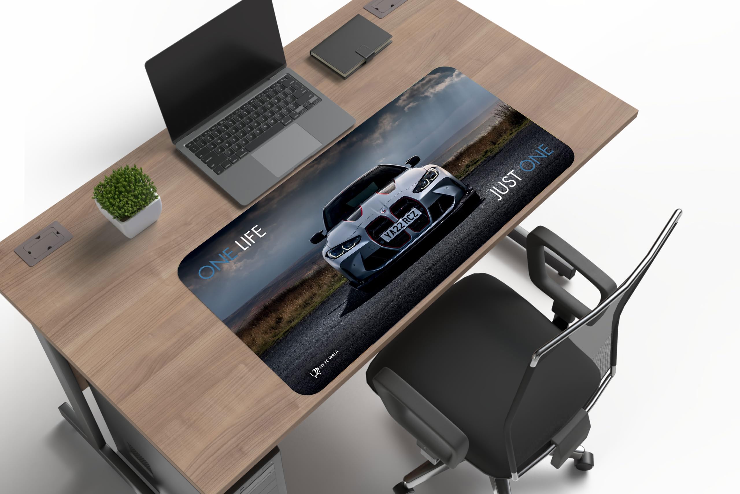 MY PC WALA - One Life Themed Extended Gaming Mouse Pad – 23x11 Inches, Non-Slip, Smooth Surface for Precision Control, Durable Design, Not Stitched Edges-image-34