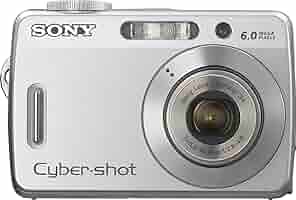 SONY Cyber-shot 6.0メガピクセル Sony Cyber-shot 6.0メガピクセル コンパクトデジタルカメラ