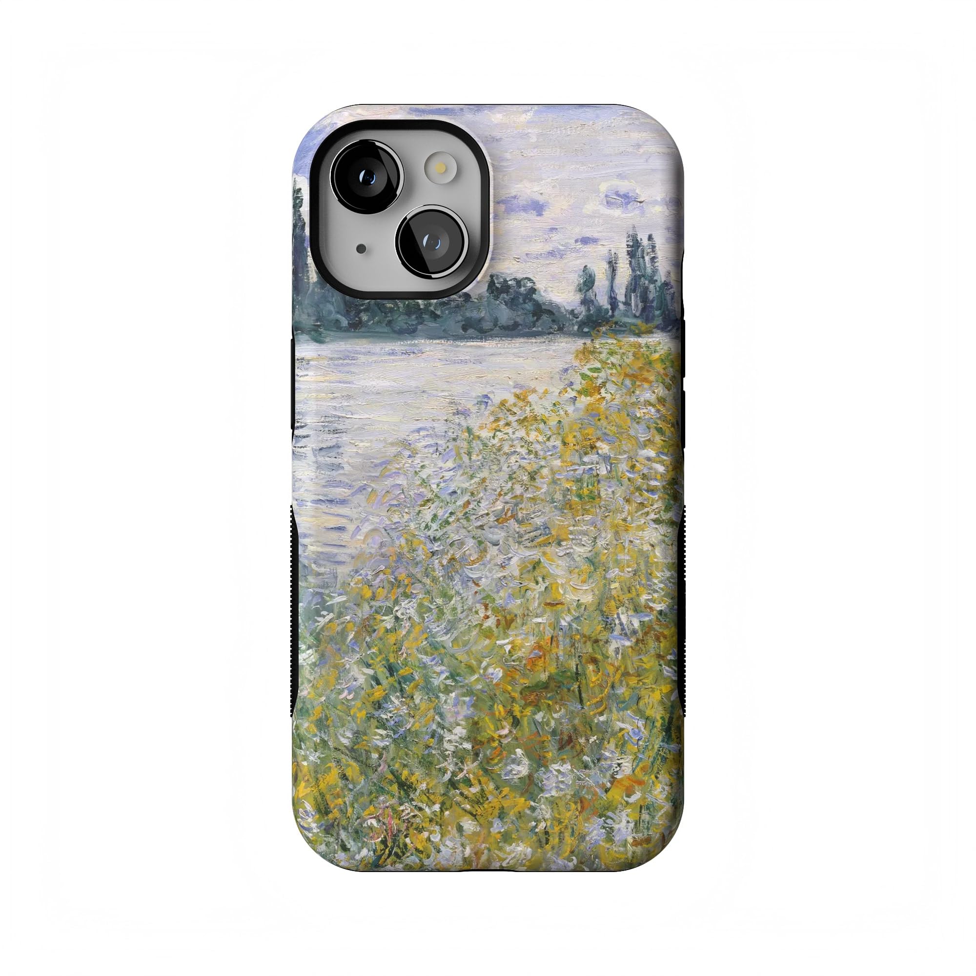 Casely iPhone 14 Case | Monets Summer Landscape | The Met Series | Compatible with MagSafe | Bold Protective Design