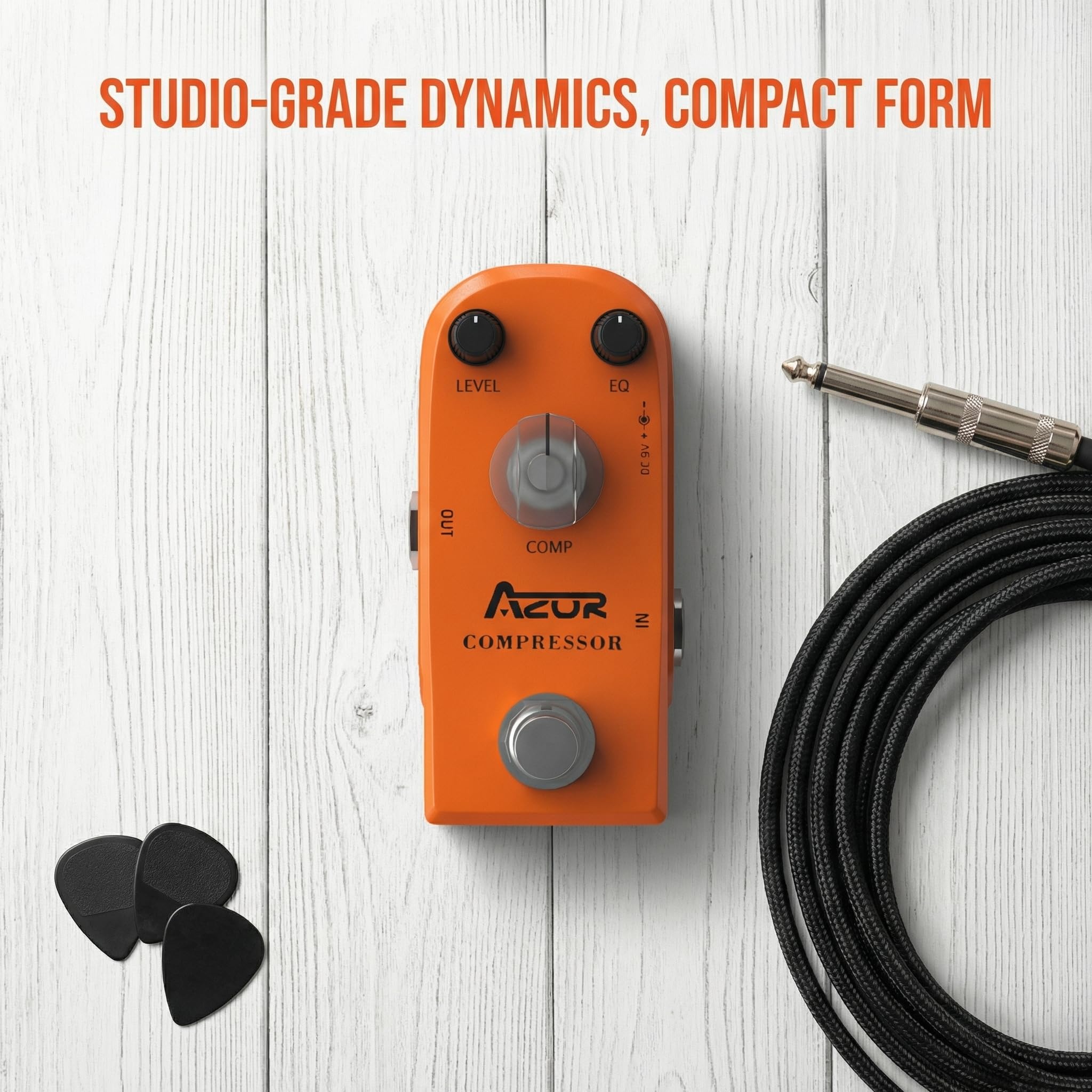 Amazon.com: AZOR Compressor Guitar Effect Pedal Ultimate Comp