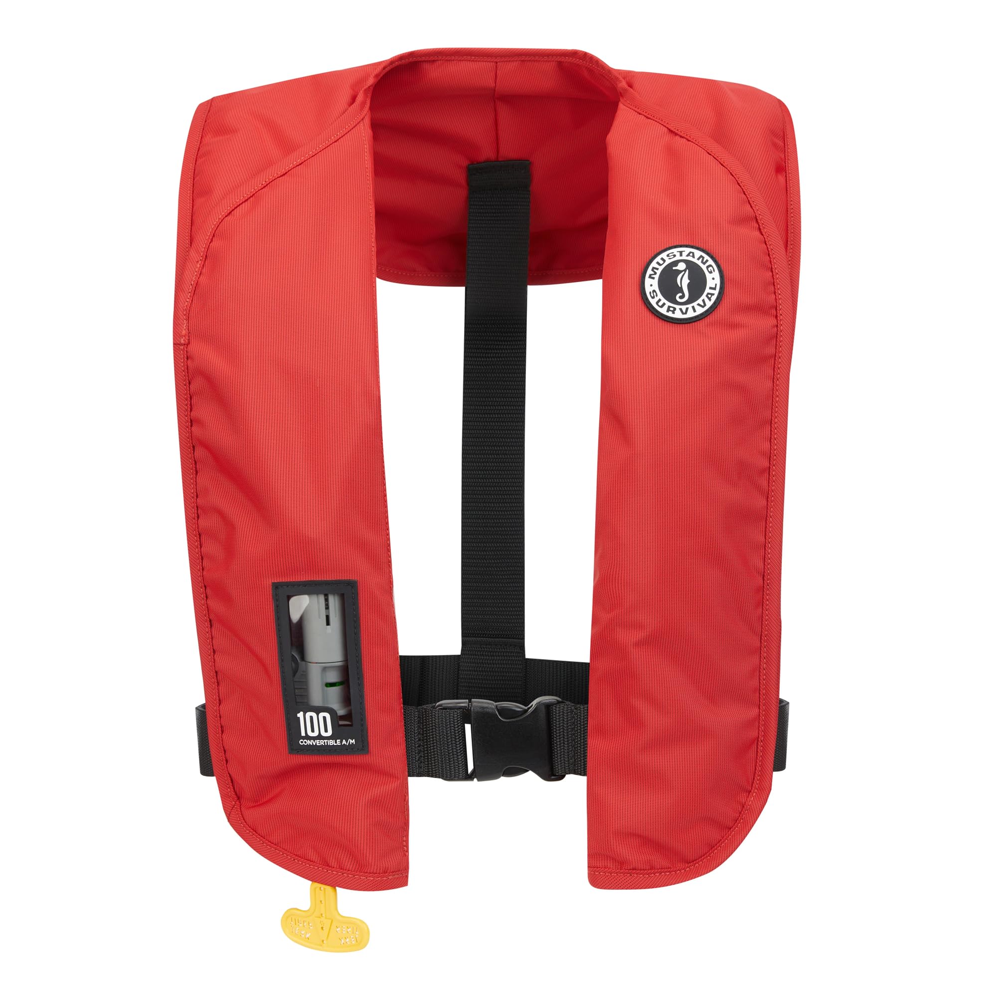 Mustang Survival MIT 100 Convertible A/M Inflatable PFD Life Jacket Single