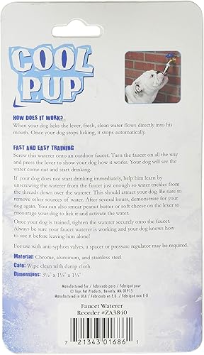 Miniatura 2 de COOL cachorro llave abrevaderos  innovador y exclusivo llave Accesorios Al aire última intervensión que hacen que sea fácil para ofrecer Perros Cool
