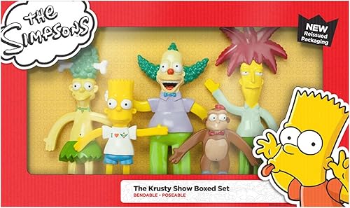 Miniatura 1 de El Krusty el payaso mostrar en caja Set reissued embalaje