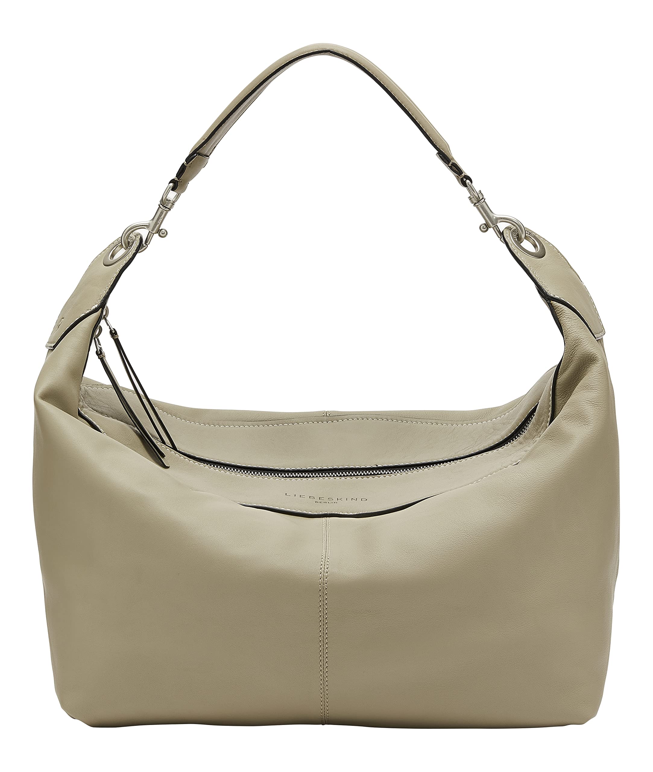 Liebeskind Women's Liza Hobo L, English Grey, Large