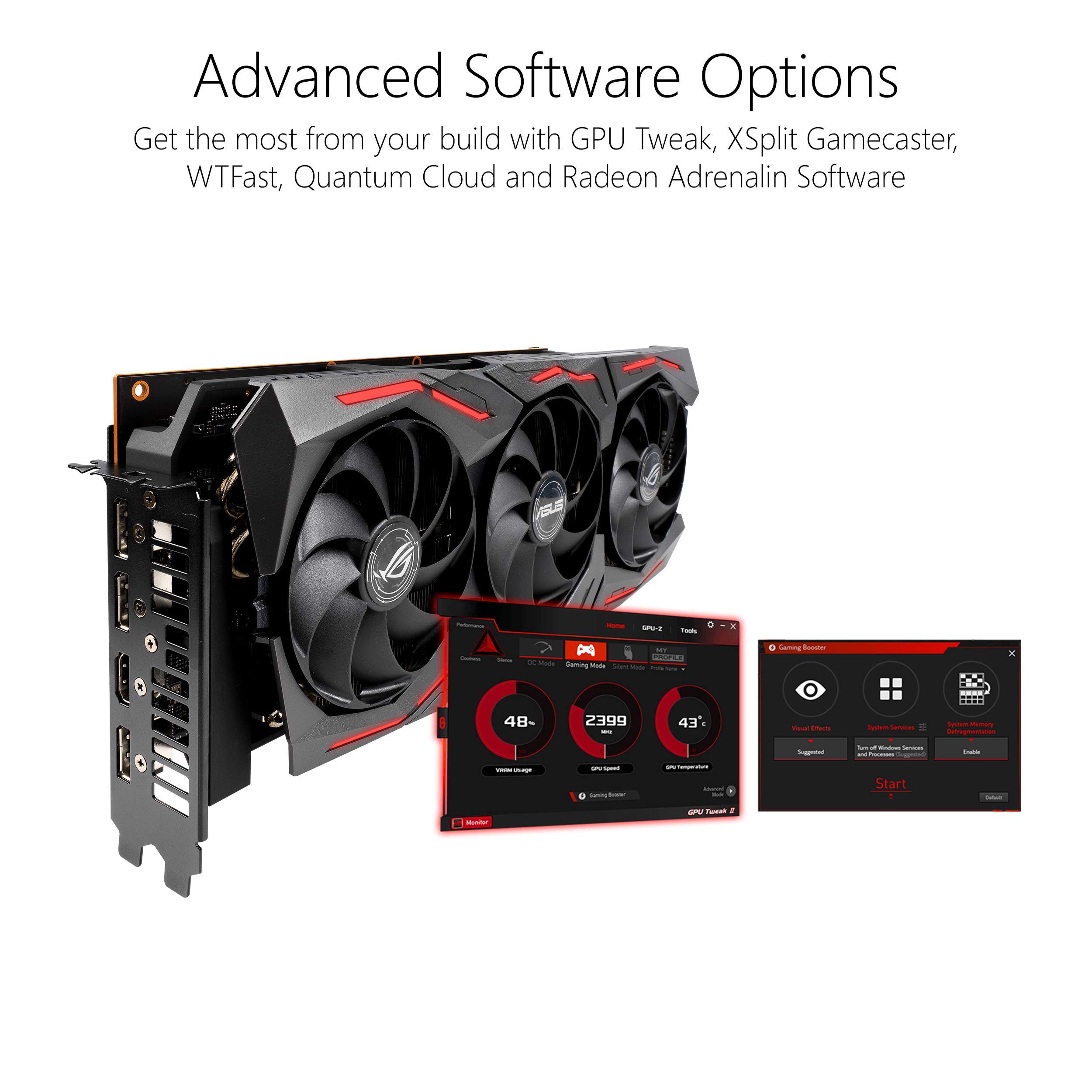 Amazon.com: ASUS ROG Strix AMD Radeon RX 5700XT Overclocked 8G