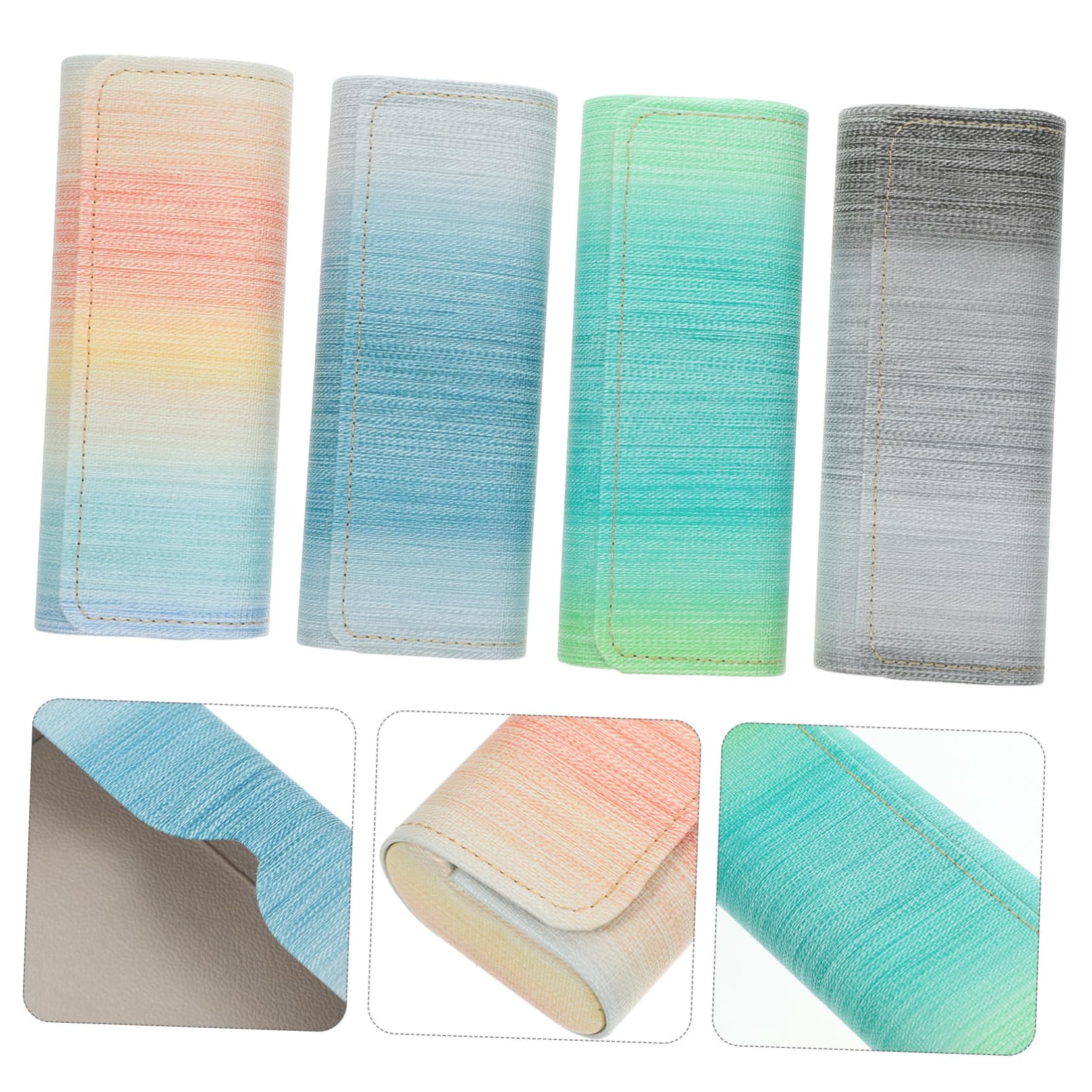 minkissy Scatola Porta Occhiali Casa Di Occhiali Trasportare Di Grandi Dimensioni Custodie Per Occhiali Portatili Custodia Per Occhiali Da Sole Da Donna Pu