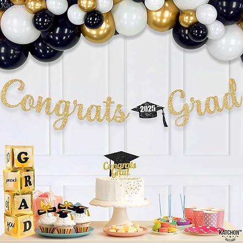 Vista 50 de KatchOn, Cartel de fotos de graduación verde 2025 – grande, 10 pies, pancarta de graduación 2025 Decoraciones de fiesta de graduación 2025