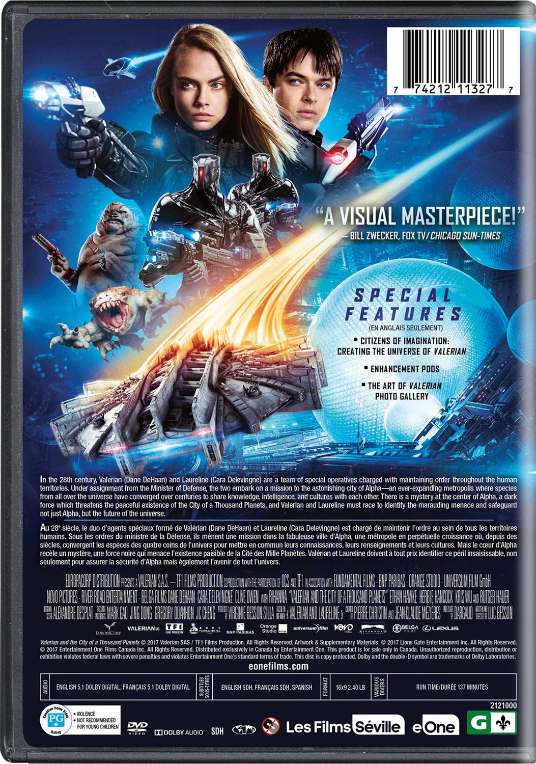 Amazon.com: Valerian and the City of a Thousand Planets
