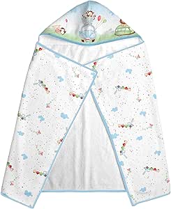 Toalha de Banho Felpuda com Capuz Estampado