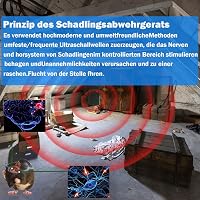 Warmfay Nyestriasztó Ultrahangos Készülék 50 m²-re, Konnektoros Nyestűző Padlásra Pincére Garázsba Istállóba 5
