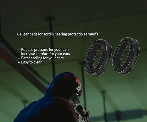 Miniatura 5 de Almohadillas de gel de silicona compatibles con auriculares MSA SORDIN Protección auditiva Reducción de ruido