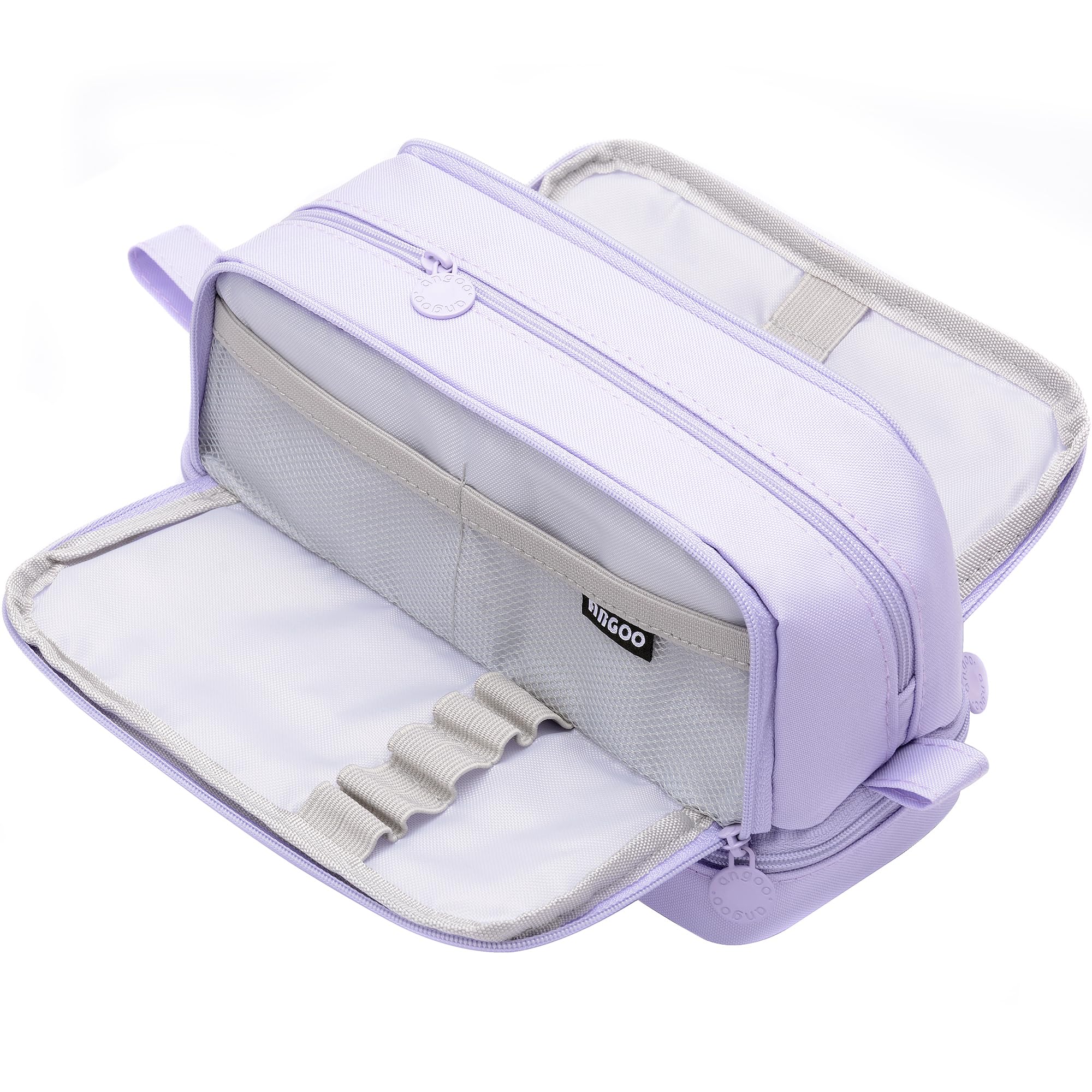 BenPo bar angoo Large Capacity Pencil case with compartments Cute Aesthetic Pencil Pouch for Girls Kids Boys Women Adults School Pen Bag Organizer Big Special Pencil Bags with Zipper Pencil Pouches