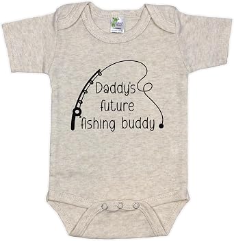Pregnancy Announcement for Dad to Be - Daddys Future Fishing Buddy