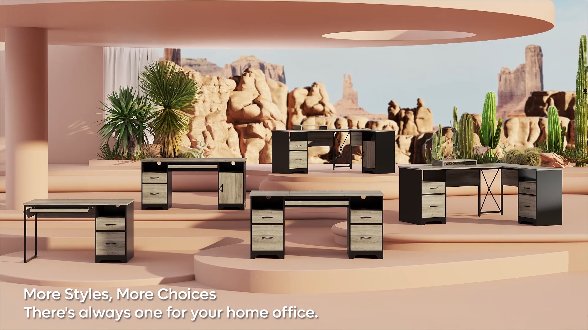 r*e様 ina_nameless stand & anulus & MoonR Amazon.com: Bestier L Shaped Desk with File Drawers, 63