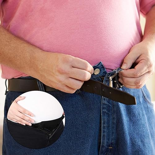 Miniatura 4 de 6 paquetes de pantalones de maternidad extensores de cintura ajustable para embarazo, extensor de cintura para embarazo, extensor de pantalones,