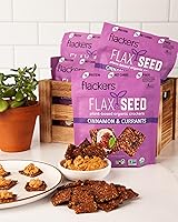 Vista 10 de Galletas de semillas de lino orgánico, Flackers, Doctor in the Kitchen