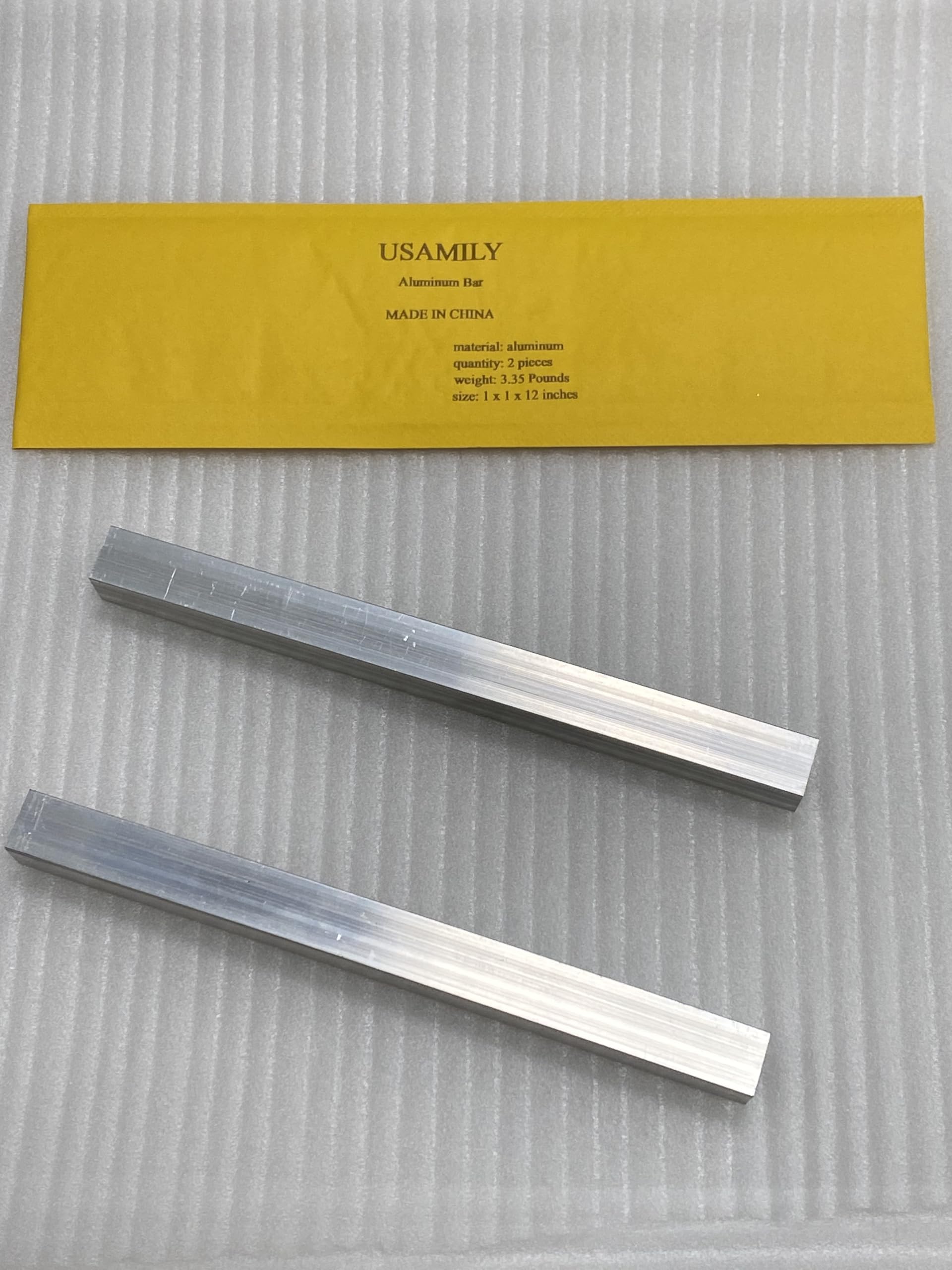 2.25 Inch Square Bar 6061-T6511 Aluminum Square Bar - 2-1/4 Inch X 2-1/ ...