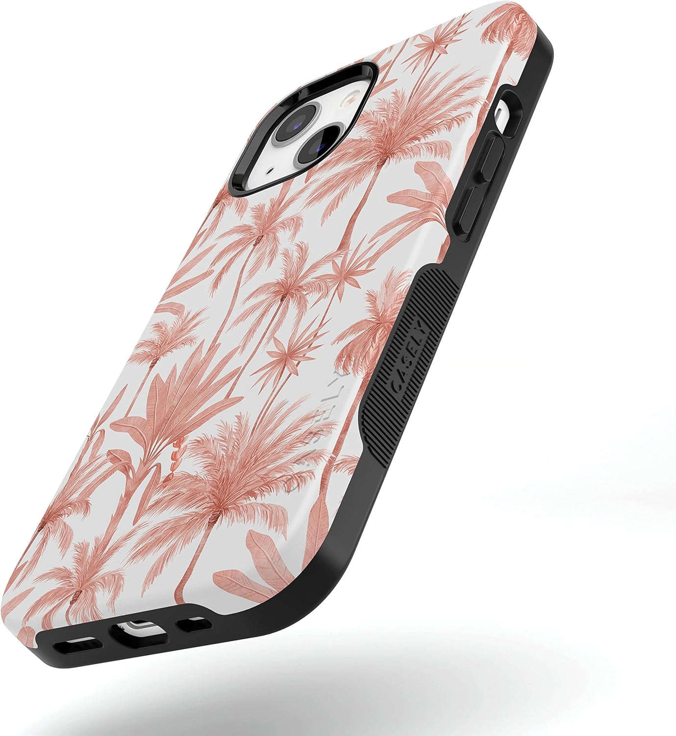 Casely iPhone 13 Case | Perfect Paradise | Tropical Palm Tree Floral | Bold Protective Design | Compatible with MagSafe