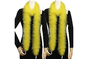 Holmgren Yellow Feather Boa: Embellish Your Creations