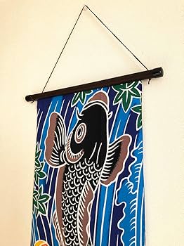 【新品】永楽屋　鯉のぼり手ぬぐい　手ぬぐいタペストリー棒セット 新品】永楽屋 鯉のぼり手ぬぐい 手ぬぐいタペストリー棒セット