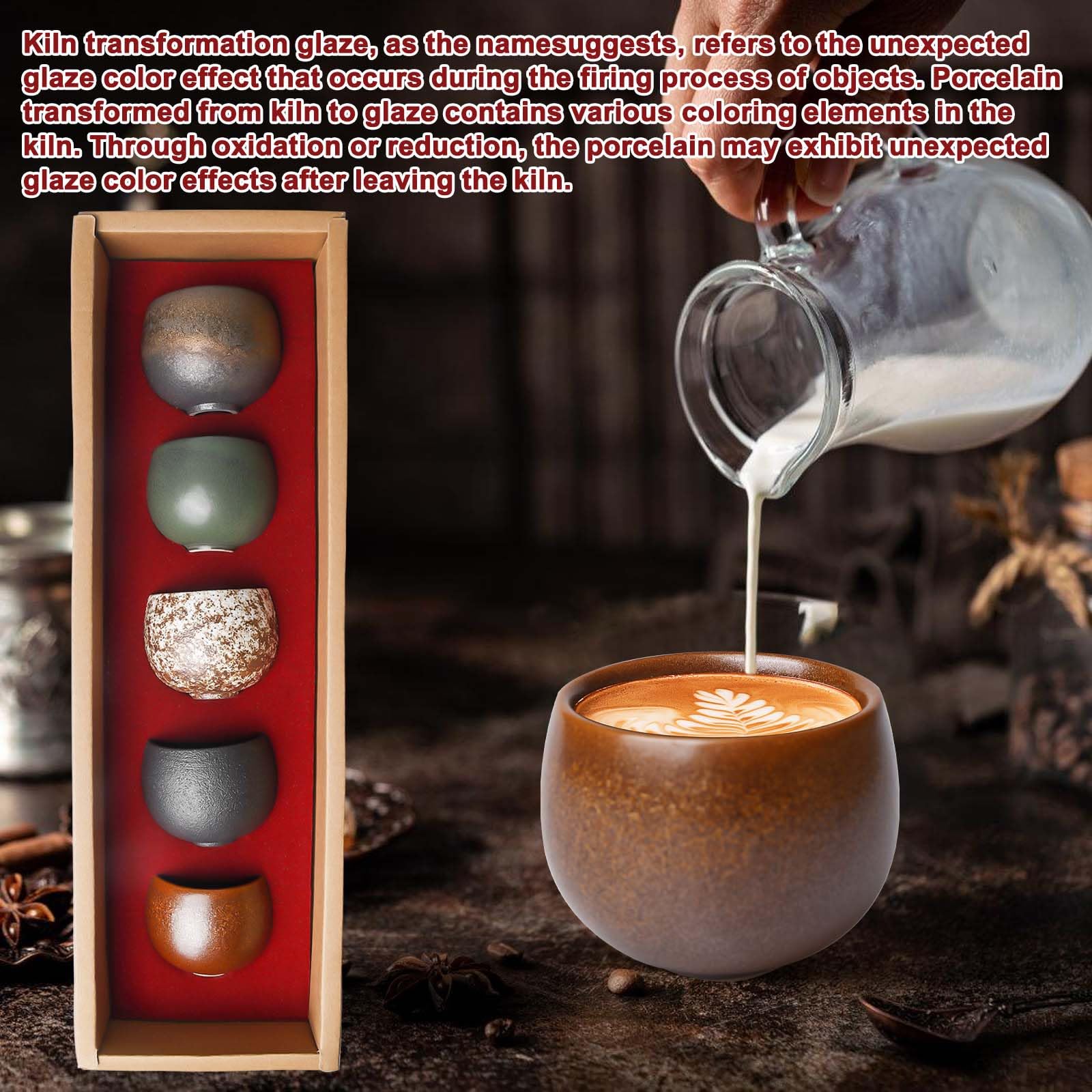 GOEDCH Hoogwaardige Mini-Espressokopjes Set