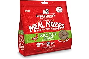 Stella & Chewy's Freeze Dried Raw Duck Dinner for Dogs Meal Mixer