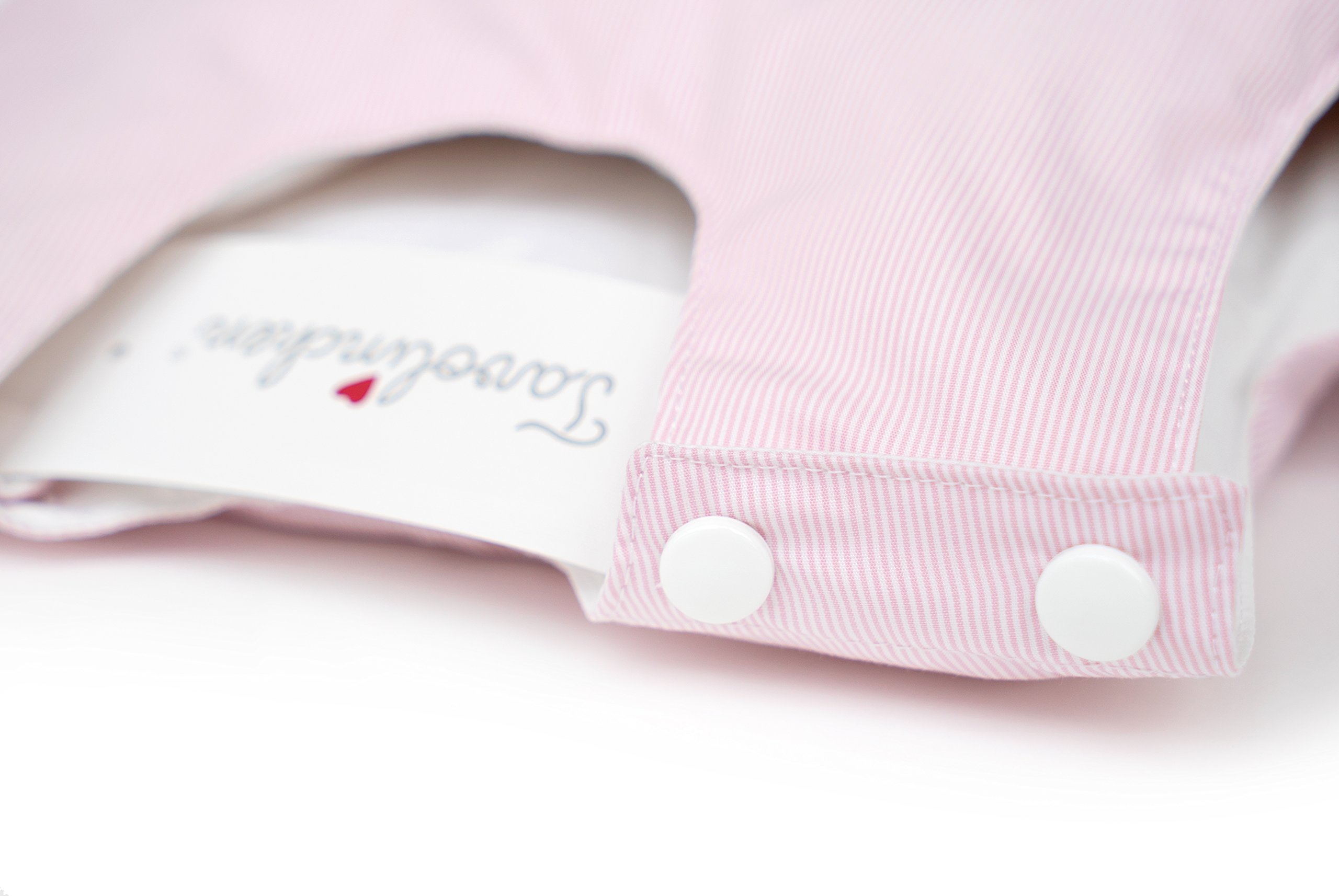 'tavolinchen Baby Saco de dormir Saco de dormir (Plumón "Visconte rayas Saco de dormir infantil rosa Rosé Talla:100