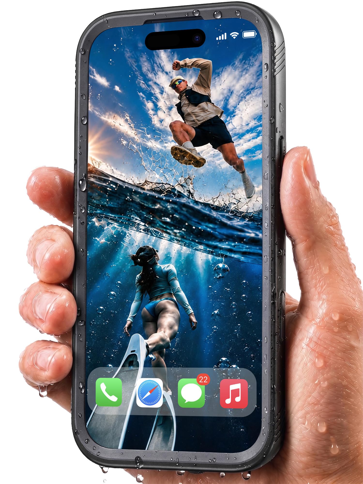 Amazon.co.jp: Cozycase 対応 iPhone SE2/SE3/8/7 トップクラス 防水