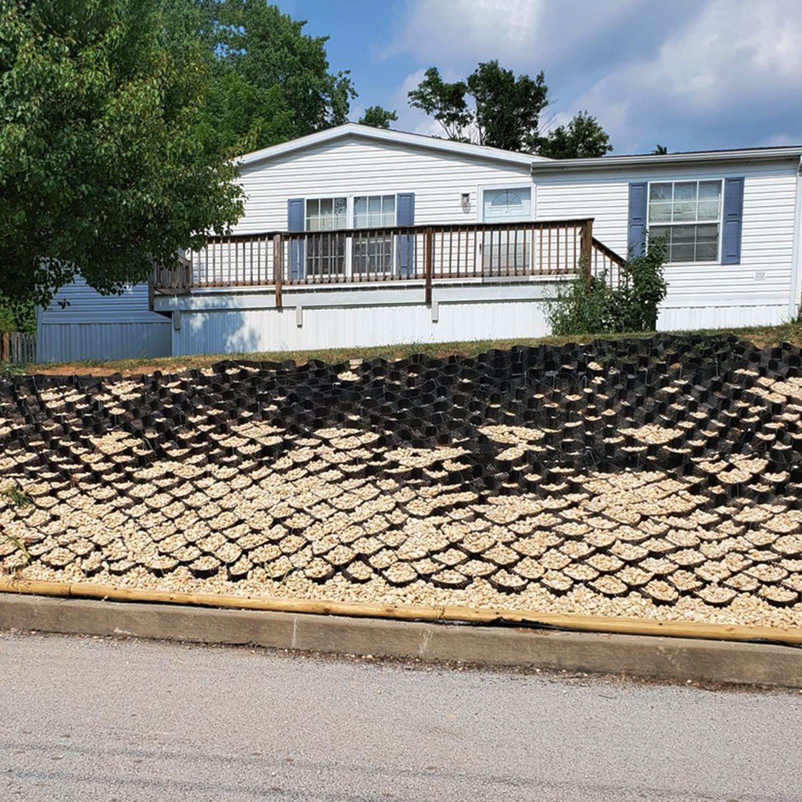 Buy Gravel Grid Pea Gravel Geo Cell Grid Paver, Slope/Ground