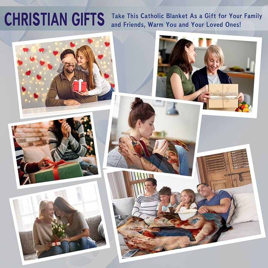 Amazon｜ウルトラソフト 聖母マリア ブランケット マイクロ