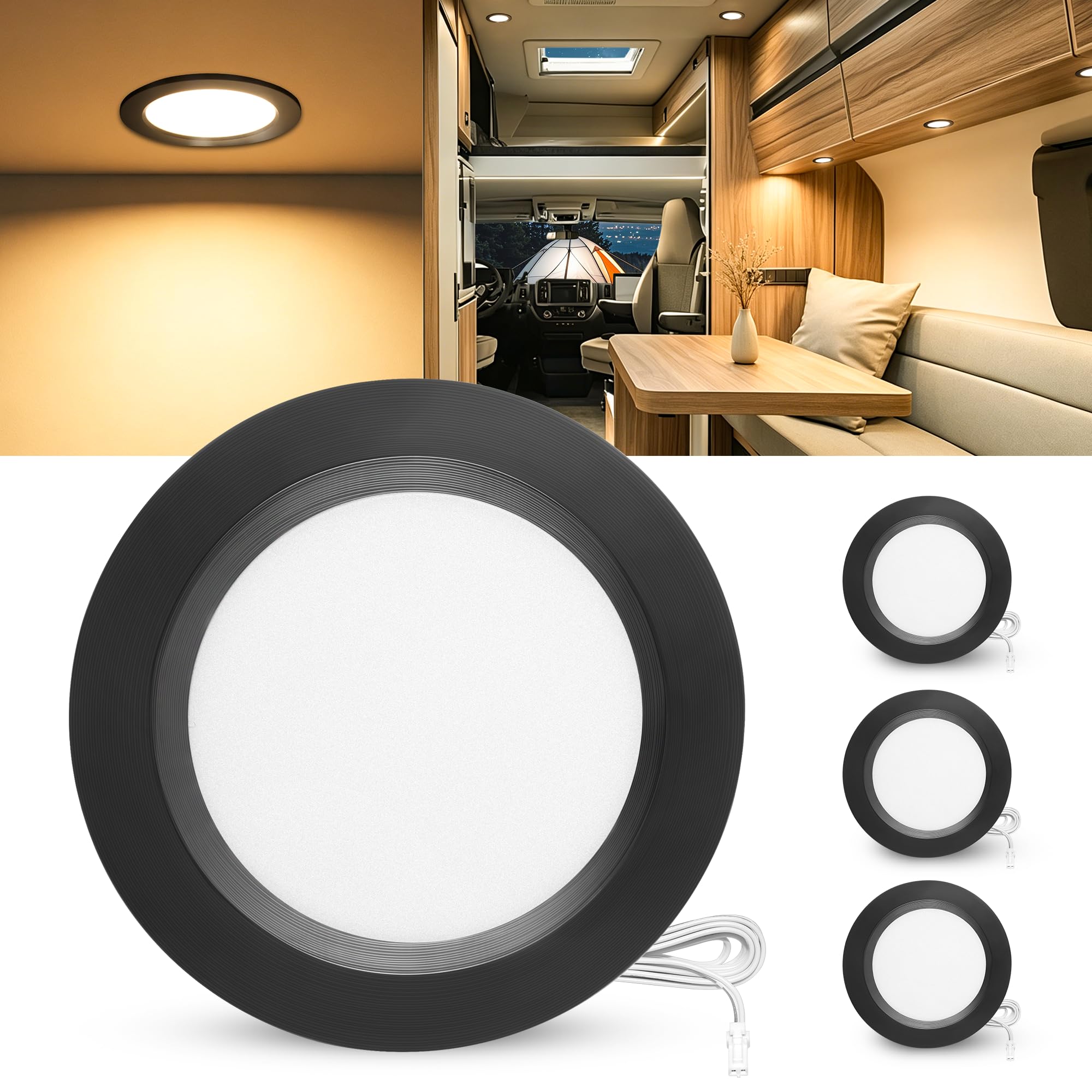 Laiebri LED Einbaustrahler 12V