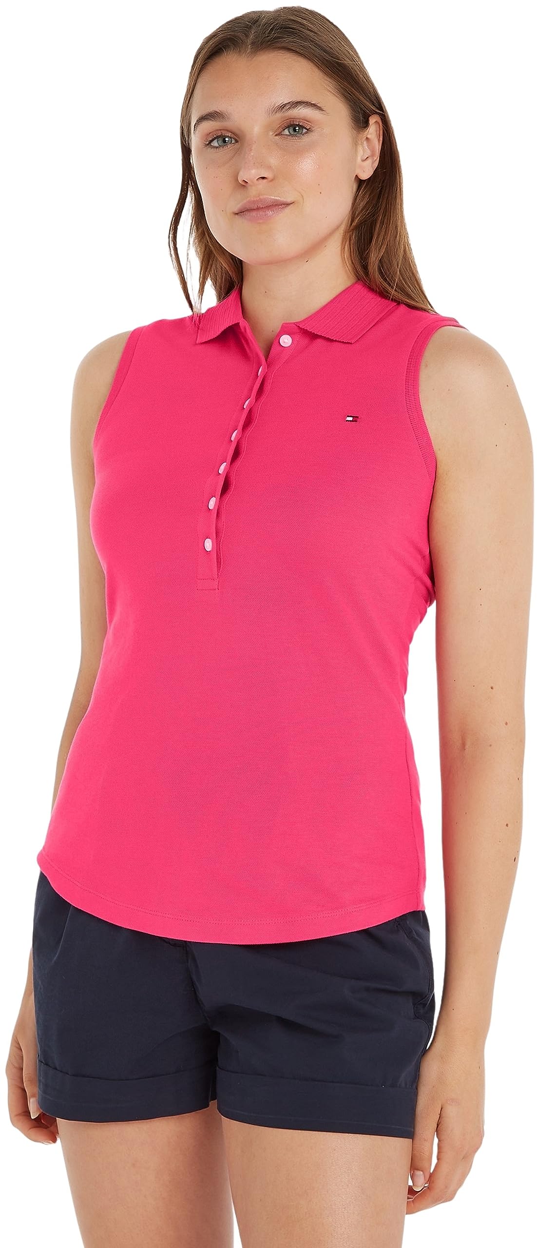 Tommy Hilfiger Polos de Manga Corta para Mujer